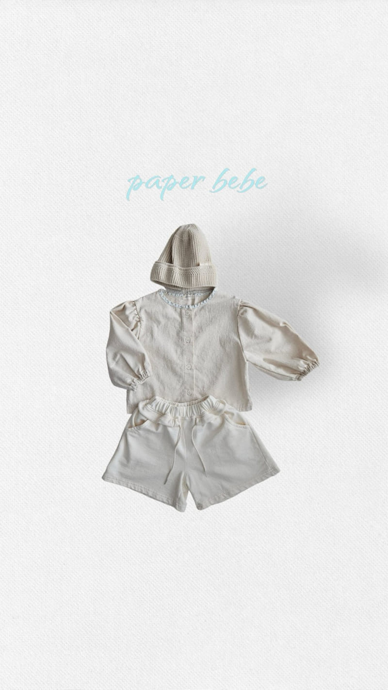 Paper Studios - Korean Baby Fashion - #babyboutique - Open Pants - 2