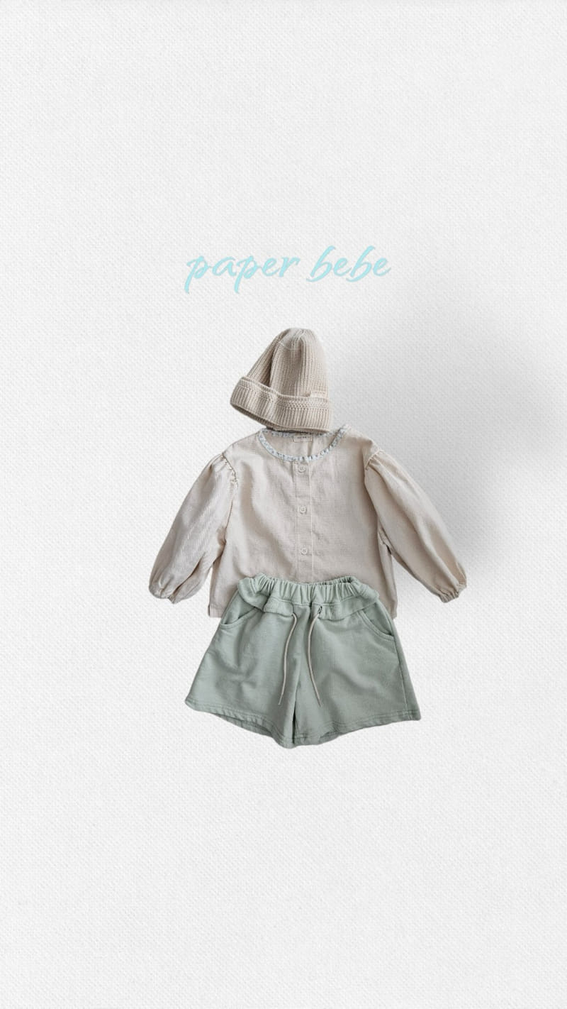 Paper Studios - Korean Baby Fashion - #babyboutique - Open Pants - 3