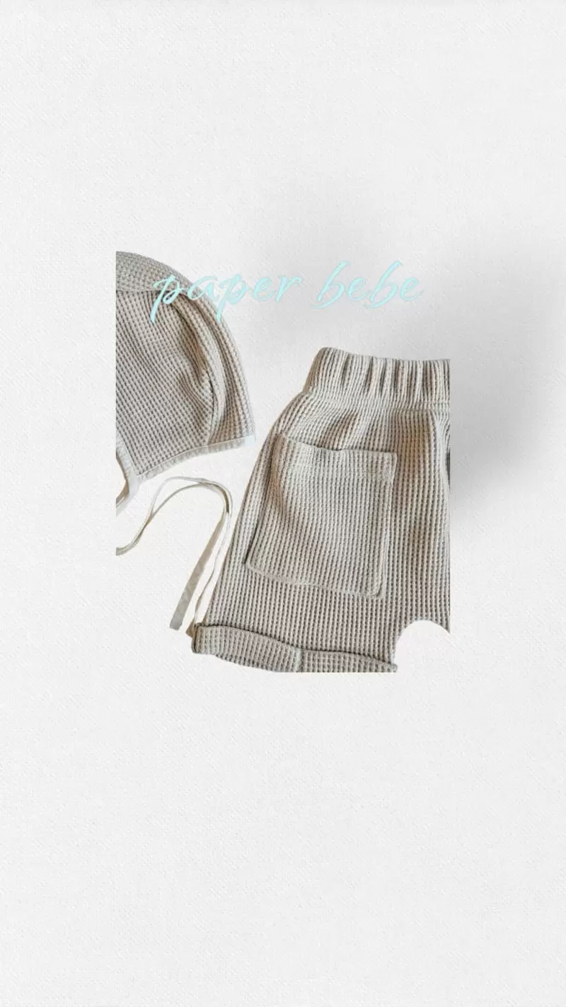 Paper Studios - Korean Baby Fashion - #babyfever - Waffle Pants - 5