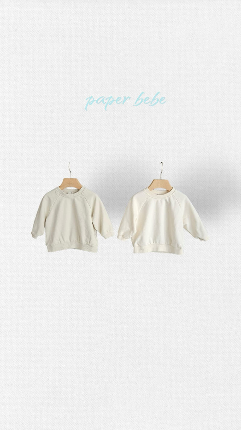 Paper Studios - Korean Baby Fashion - #babyoninstagram - Raglan Sweatshirt