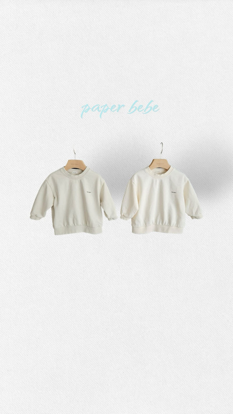 Paper Studios - Korean Baby Fashion - #babyootd - Think Sweatshirt