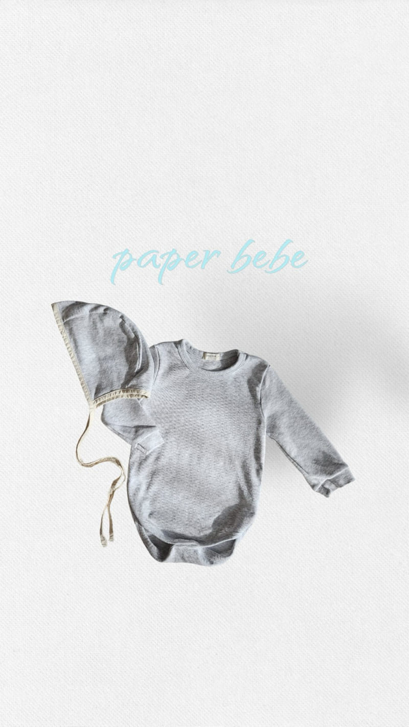 Paper Studios - Korean Baby Fashion - #babyootd - Spring Body Suit - 2