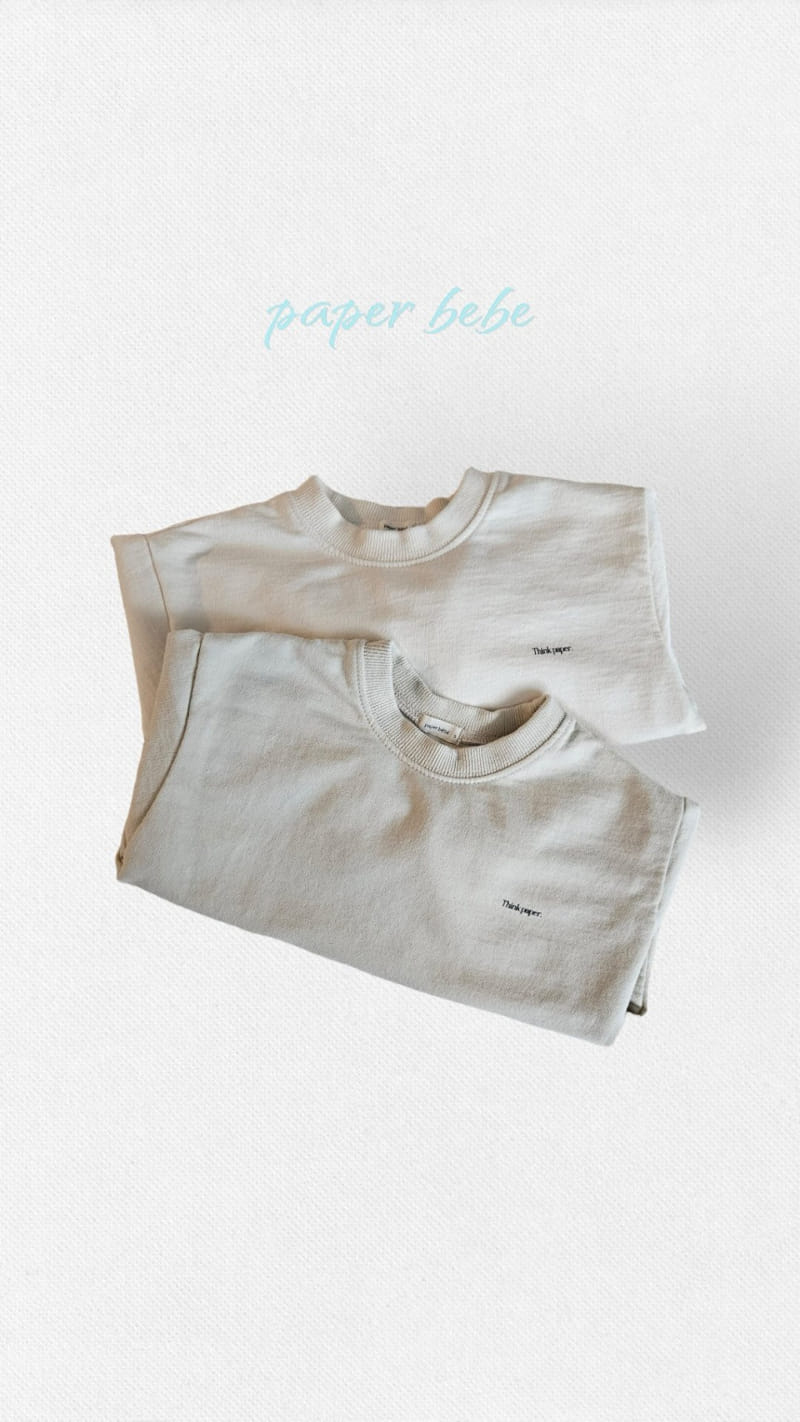 Paper Studios - Korean Baby Fashion - #babyoutfit - Think Sweatshirt - 3