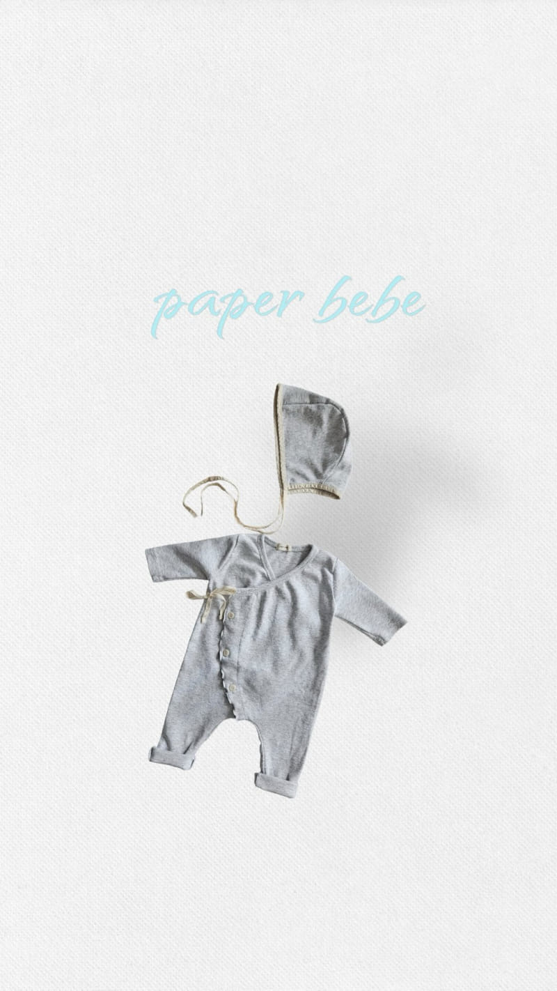 Paper Studios - Korean Baby Fashion - #babyoutfit - P Body Suit - 6