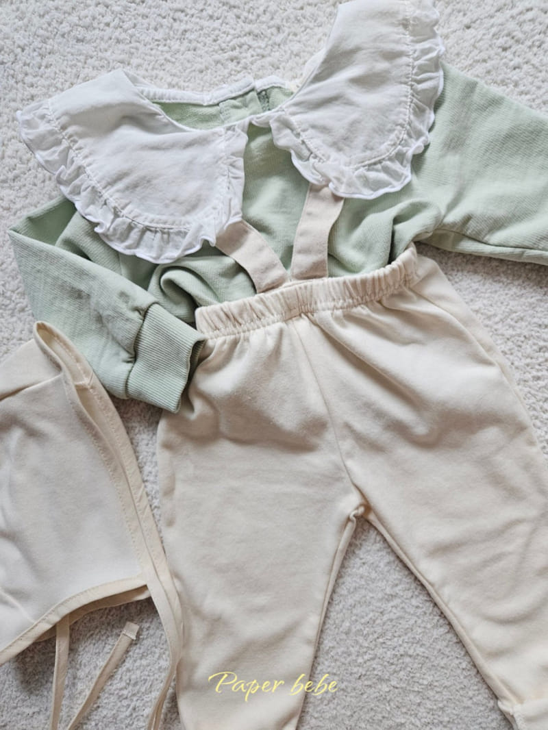 Paper Studios - Korean Baby Fashion - #babyoutfit - Spring Dungarees  - 5