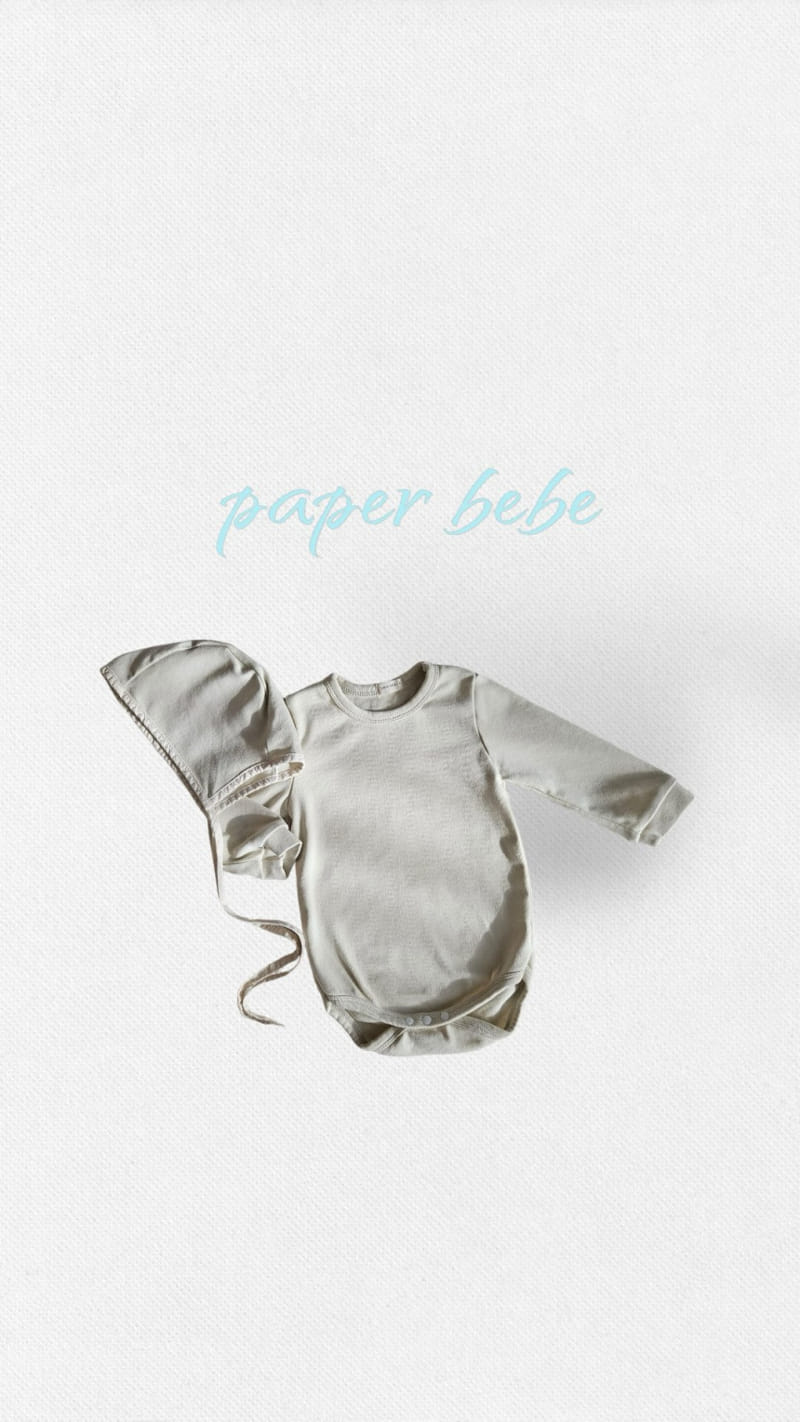 Paper Studios - Korean Baby Fashion - #babyoutfit - Spring Body Suit - 3