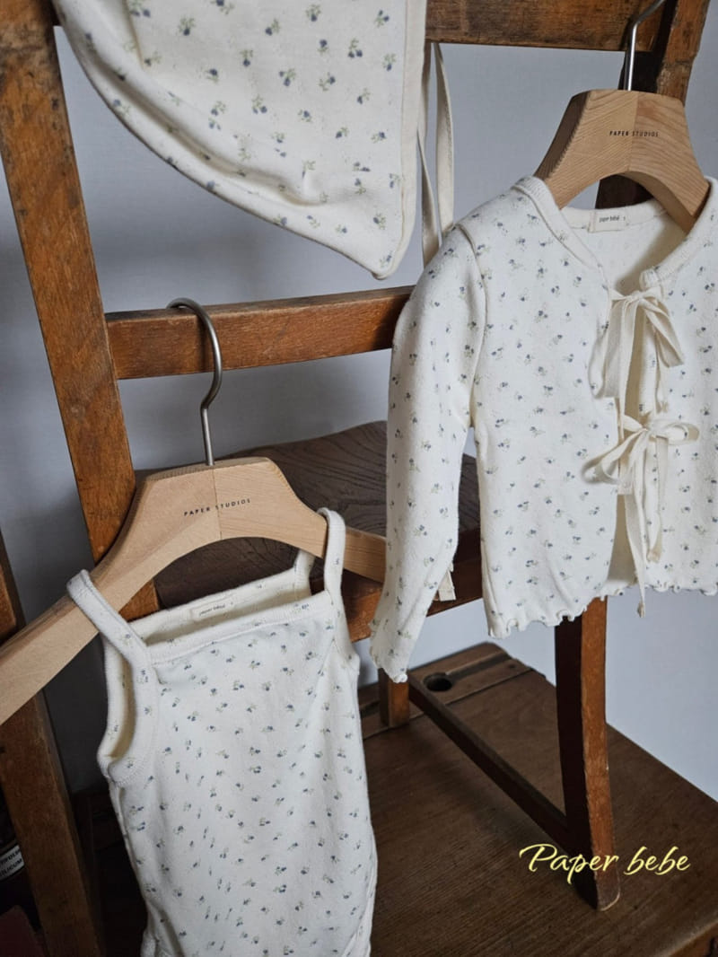 Paper Studios - Korean Baby Fashion - #babyoutfit - Flower Set - 2