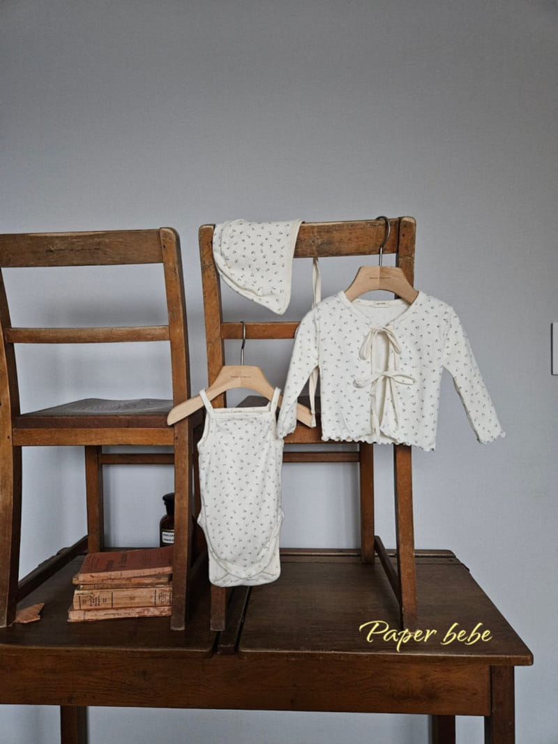 Paper Studios - Korean Baby Fashion - #babyoutfit - Flower Set - 3