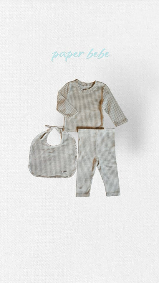 Paper Studios - Korean Baby Fashion - #babyoutfit - Melon Top Bottom Set