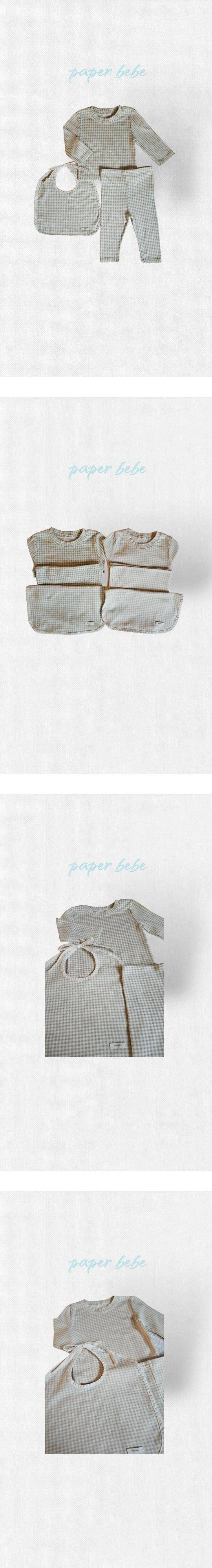 Paper Studios - Korean Baby Fashion - #babyoutfit - Melon Top Bottom Set - 2
