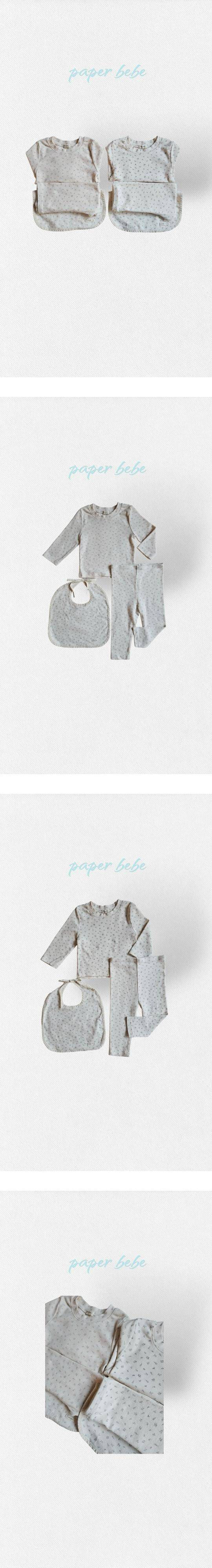 Paper Studios - Korean Baby Fashion - #onlinebabyboutique - Mini Flower Top Bottom Set - 2