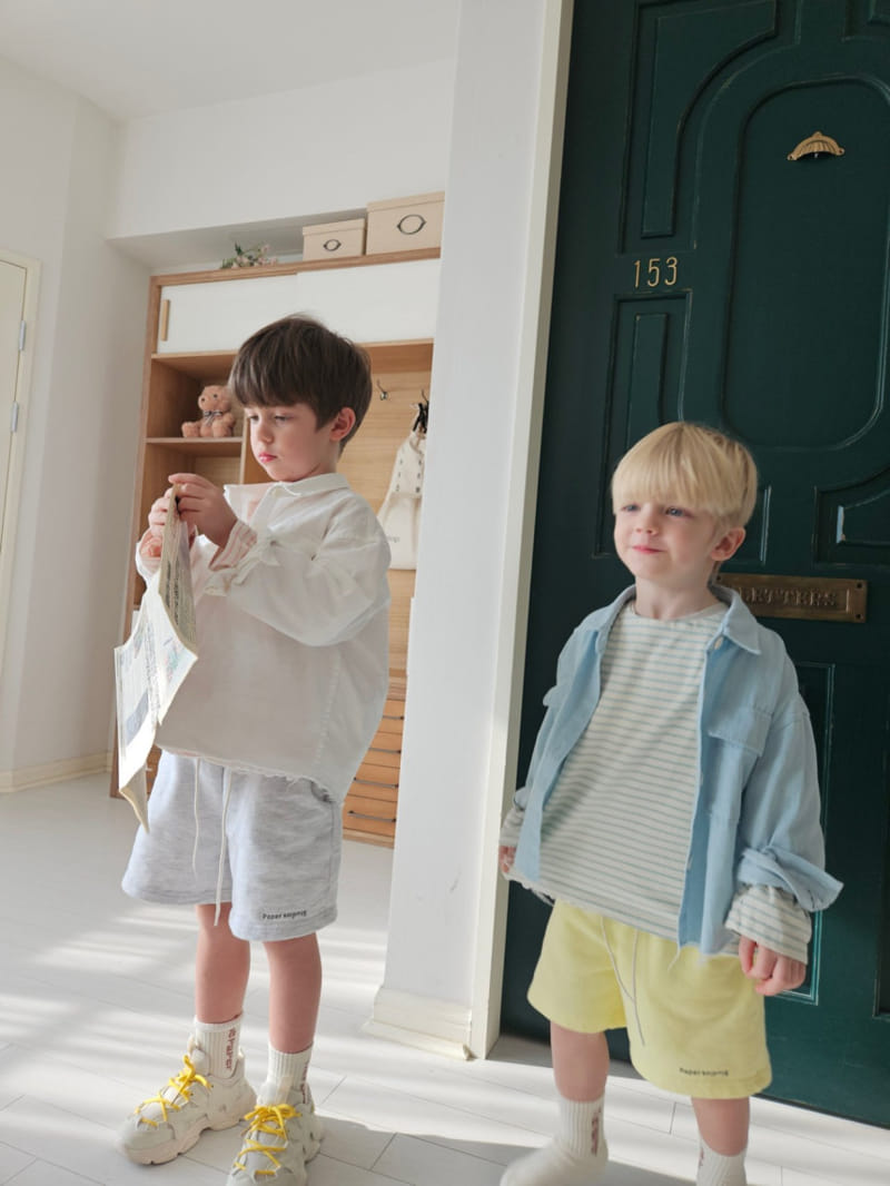 Paper Studios - Korean Children Fashion - #Kfashion4kids - Denim Pocket Jacket - 8