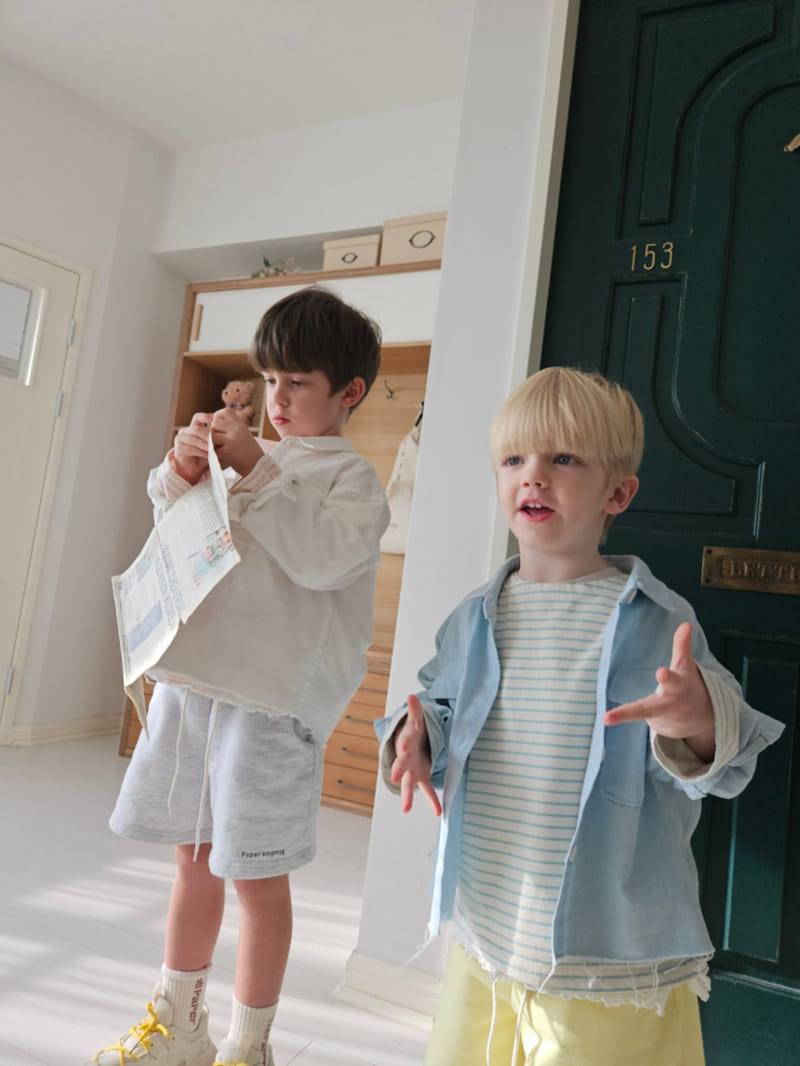 Paper Studios - Korean Children Fashion - #discoveringself - Denim Pocket Jacket - 3