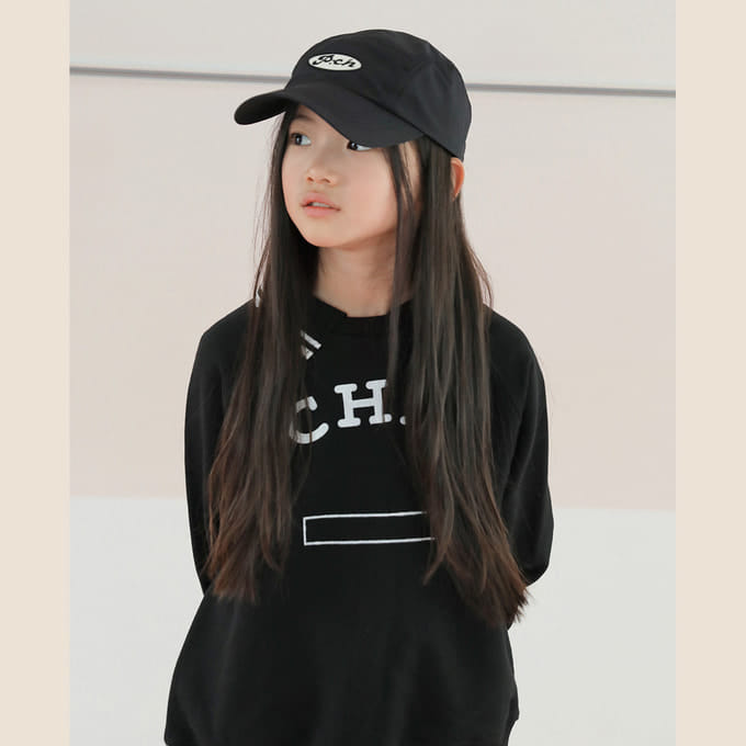 Peach-Cream - Korean Children Fashion - #childofig - Pon Pon Collar Sweat Shirt