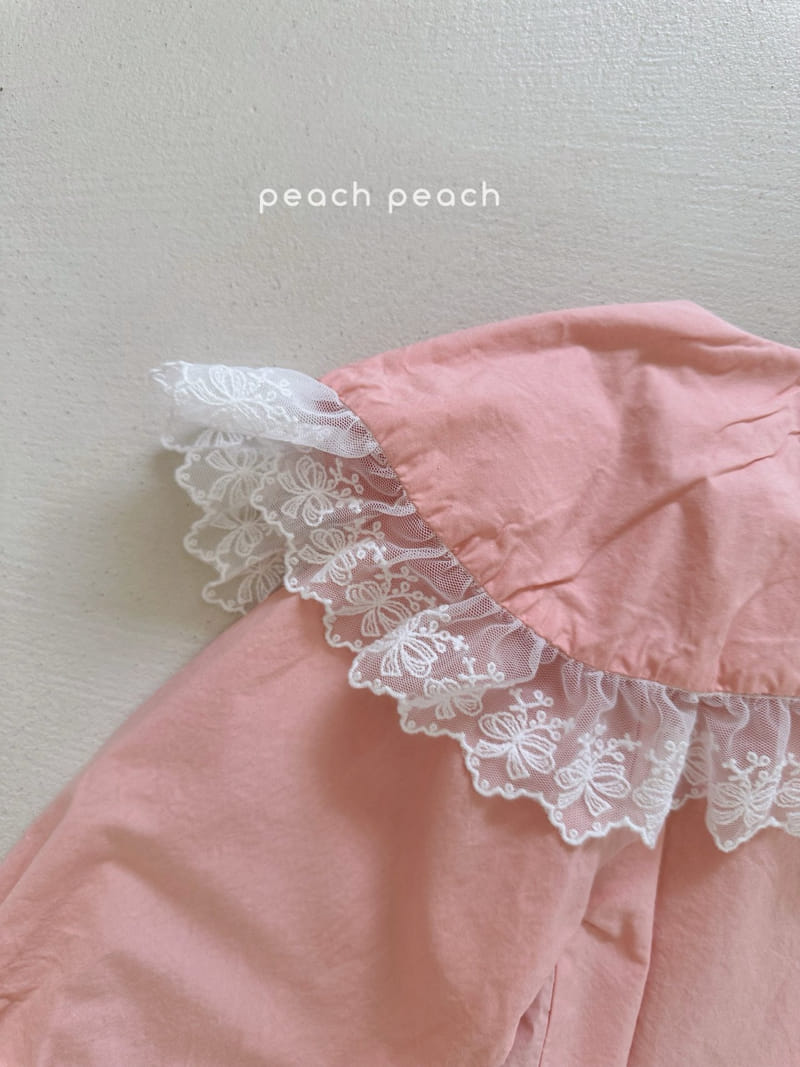 Peach-peach - Korean Children Fashion - #kidzfashiontrend - Sherbet Blouse - 4
