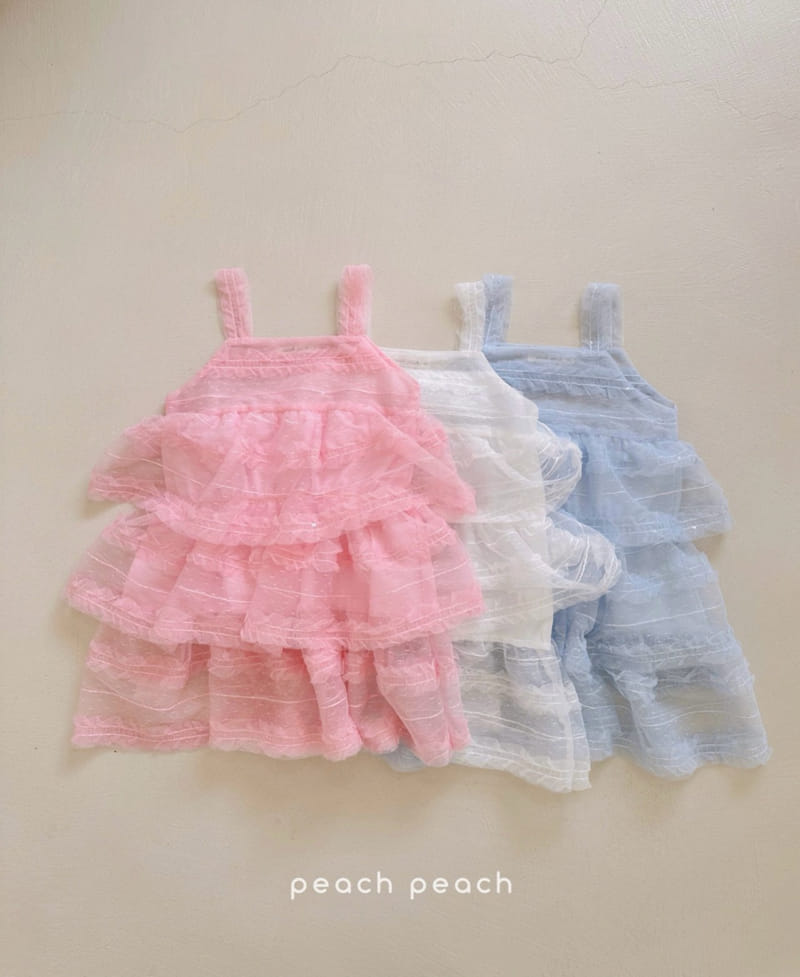 Peach-peach - Korean Children Fashion - #discoveringself - Nana One-Piece