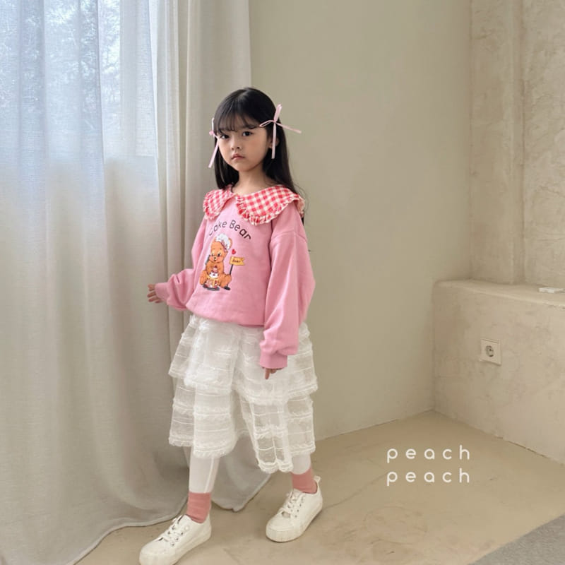 Peach-peach - Korean Children Fashion - #magicofchildhood - Mono Leggings - 6