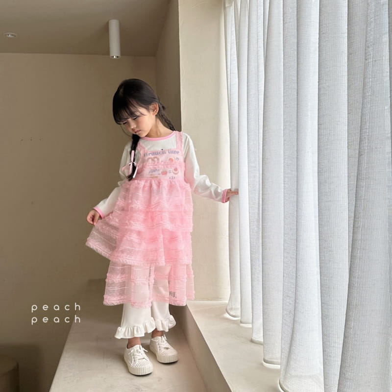 Peach-peach - Korean Children Fashion - #magicofchildhood - Nana One-Piece - 8