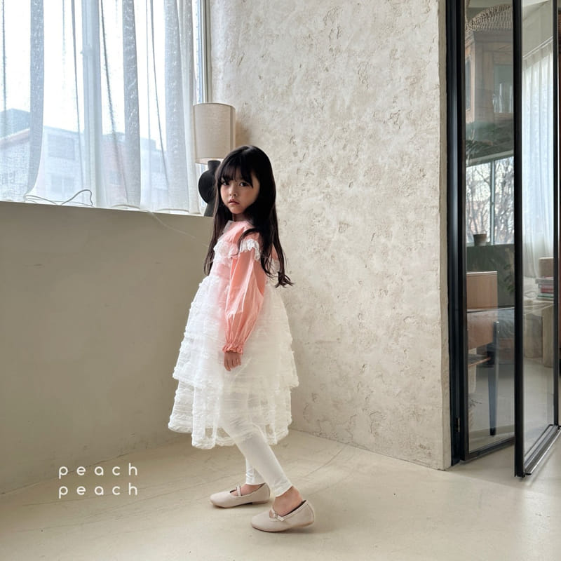 Peach-peach - Korean Children Fashion - #toddlerclothing - Sherbet Blouse - 10