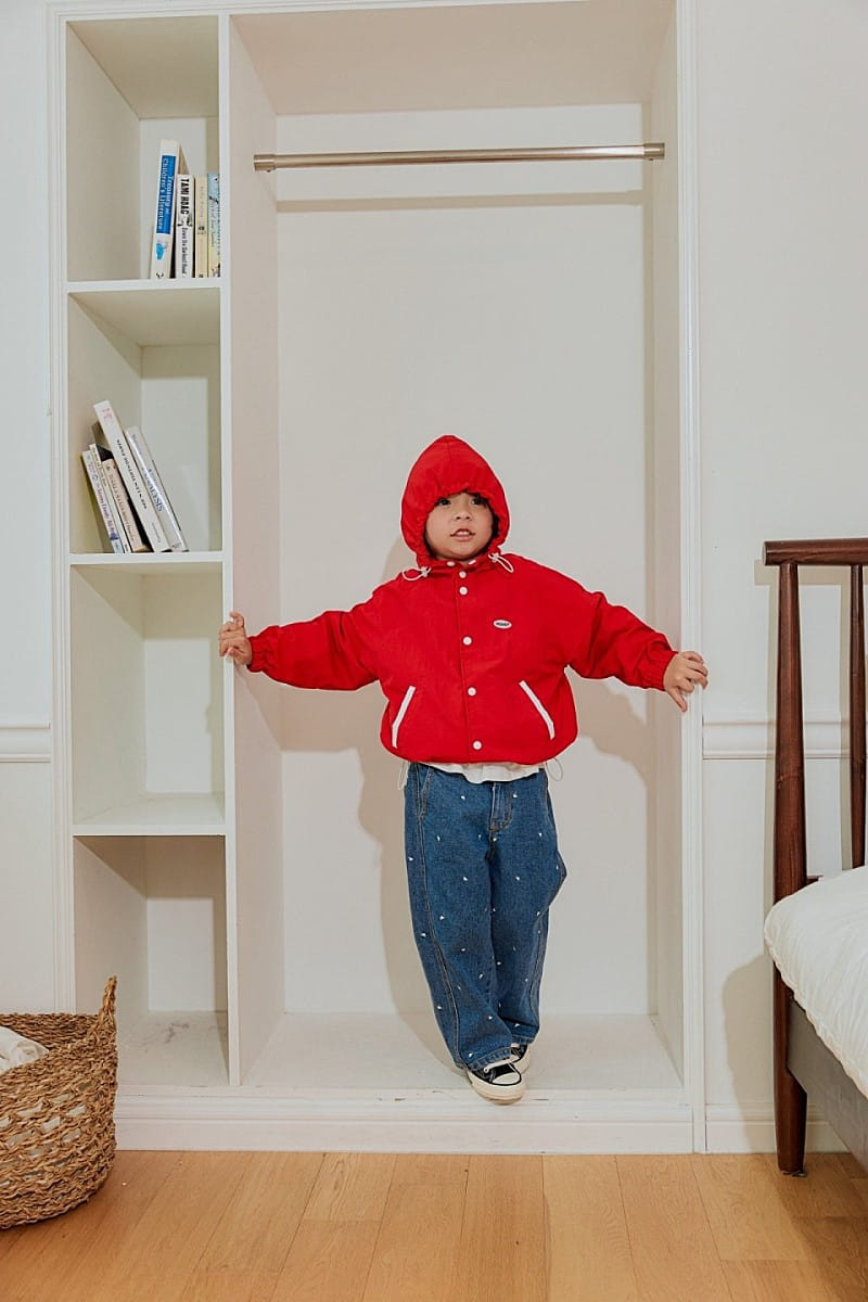 Peanut - Korean Children Fashion - #designkidswear - Cream Jacket - 5