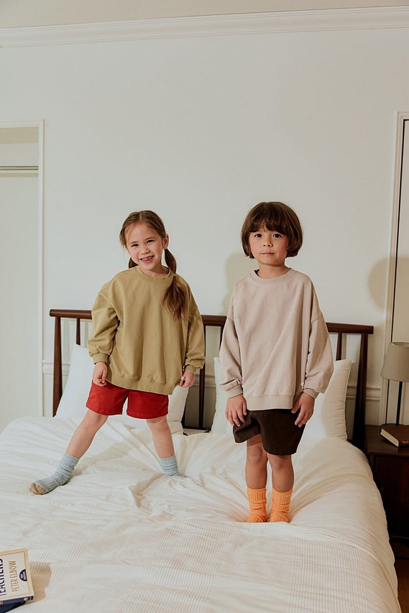 Peanut - Korean Children Fashion - #kidsshorts - Soboru Sweatshirt - 5