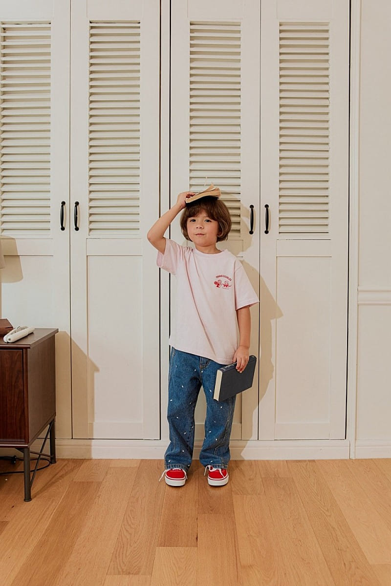 Peanut - Korean Children Fashion - #kidsstore - Tennis Tee - 4