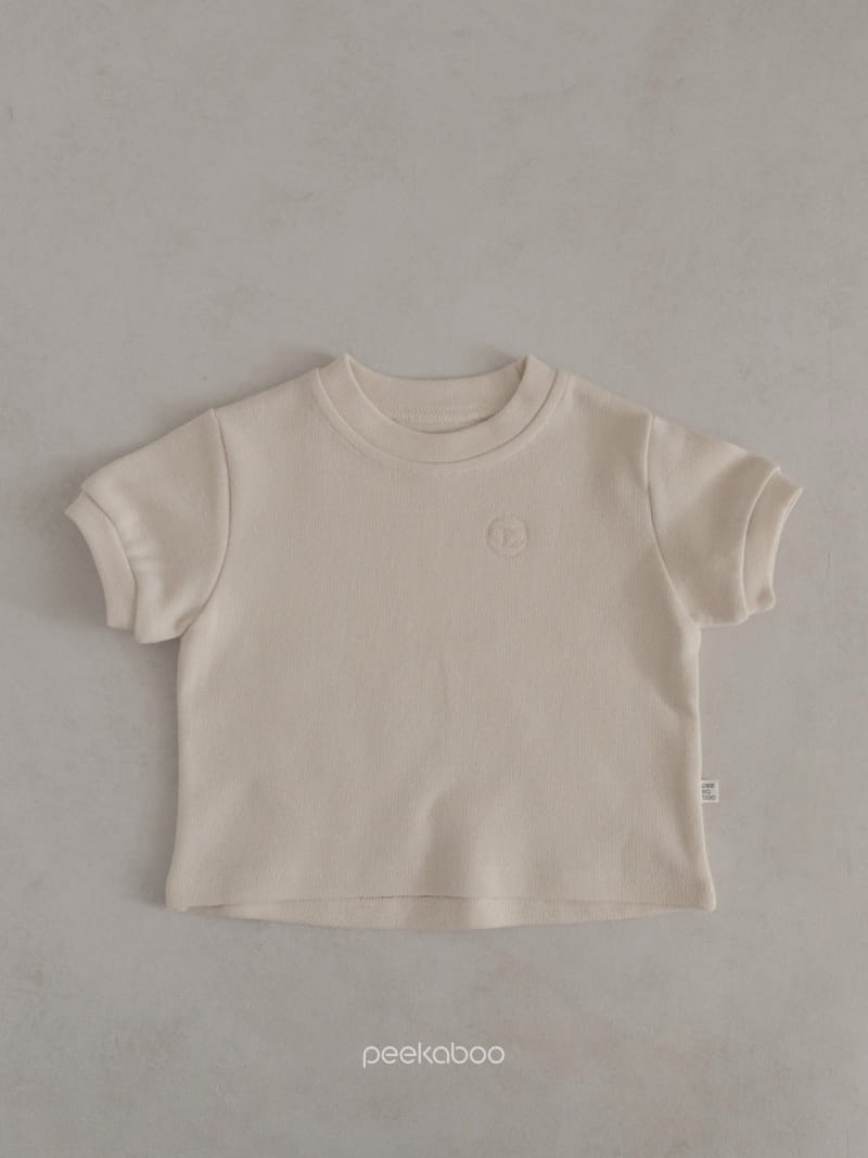Peekaboo - Korean Baby Fashion - #babyboutique - Hug Baby Top Bottom Set - 3