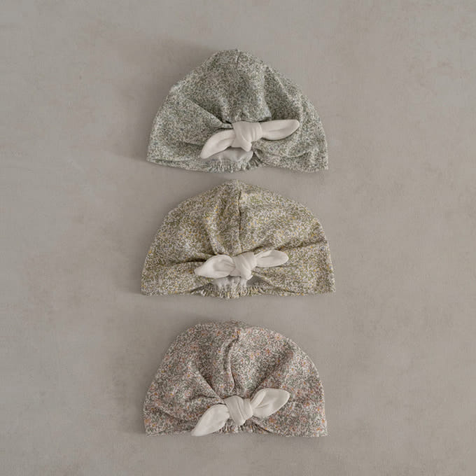 Peekaboo - Korean Baby Fashion - #babyootd - Flower Sooni Salong Hat