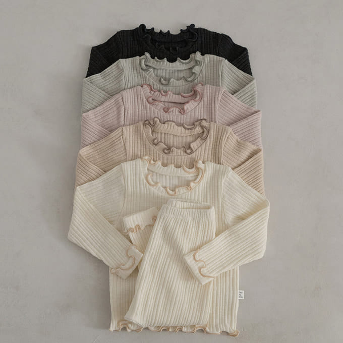 Peekaboo - Korean Baby Fashion - #babyoutfit - Daphne Baby Top Bottom Set