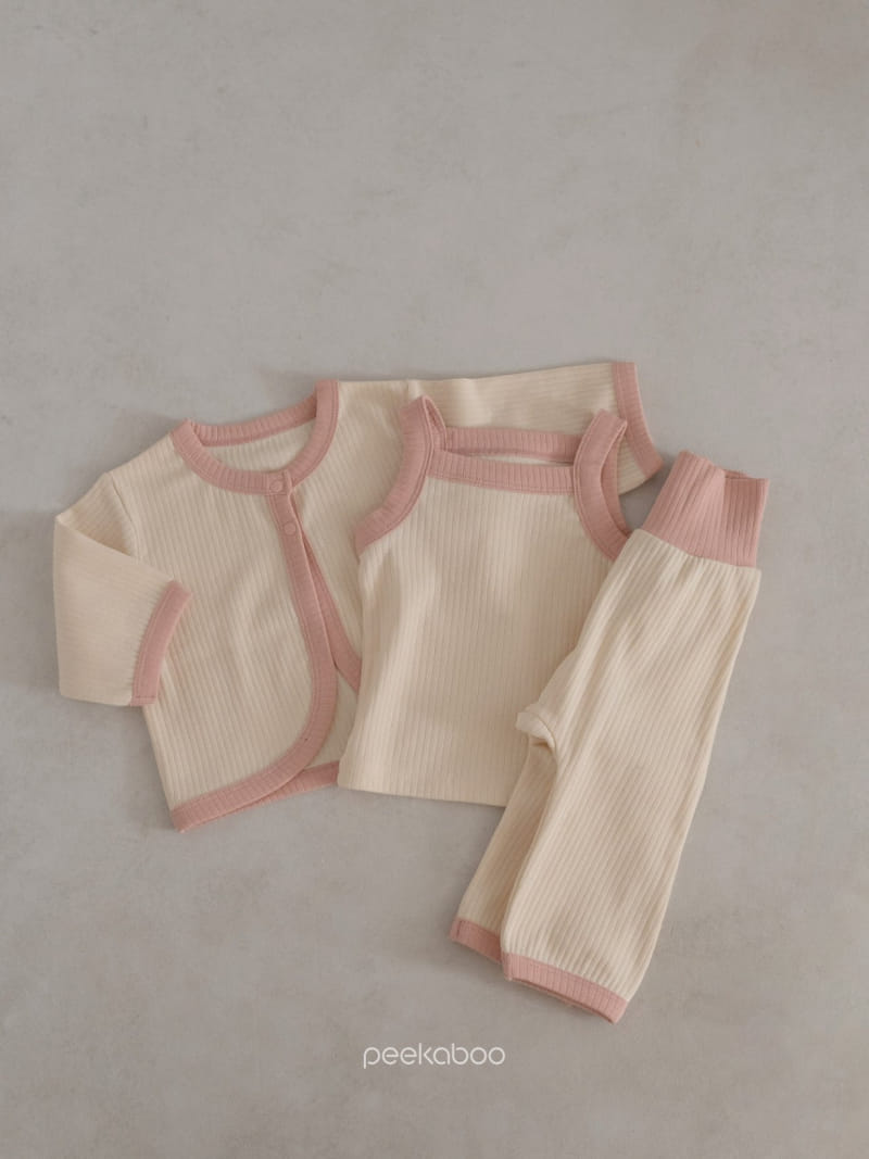 Peekaboo - Korean Baby Fashion - #babywear - Sugar Baby Top Bottom Set - 2