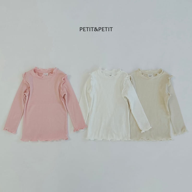 Petit & Petit - Korean Children Fashion - #Kfashion4kids - Frill Terry Tee