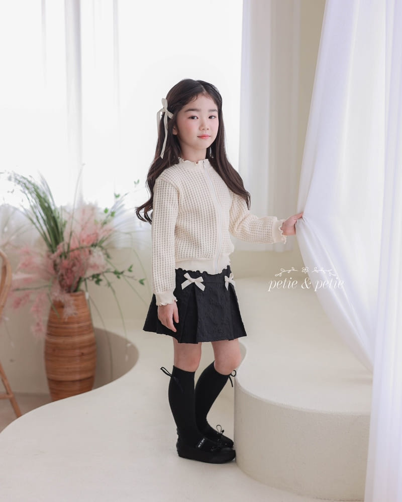 Petit & Petit - Korean Children Fashion - #Kfashion4kids - Square Zip Up Cardigan - 9