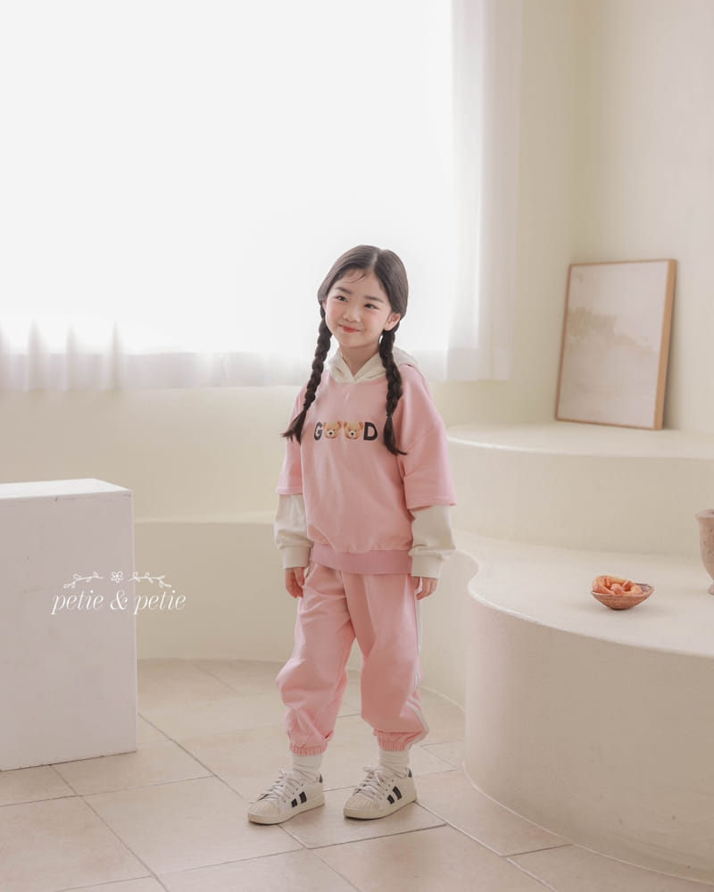 Petit & Petit - Korean Children Fashion - #Kfashion4kids - Good Bear Hoody Tee - 7