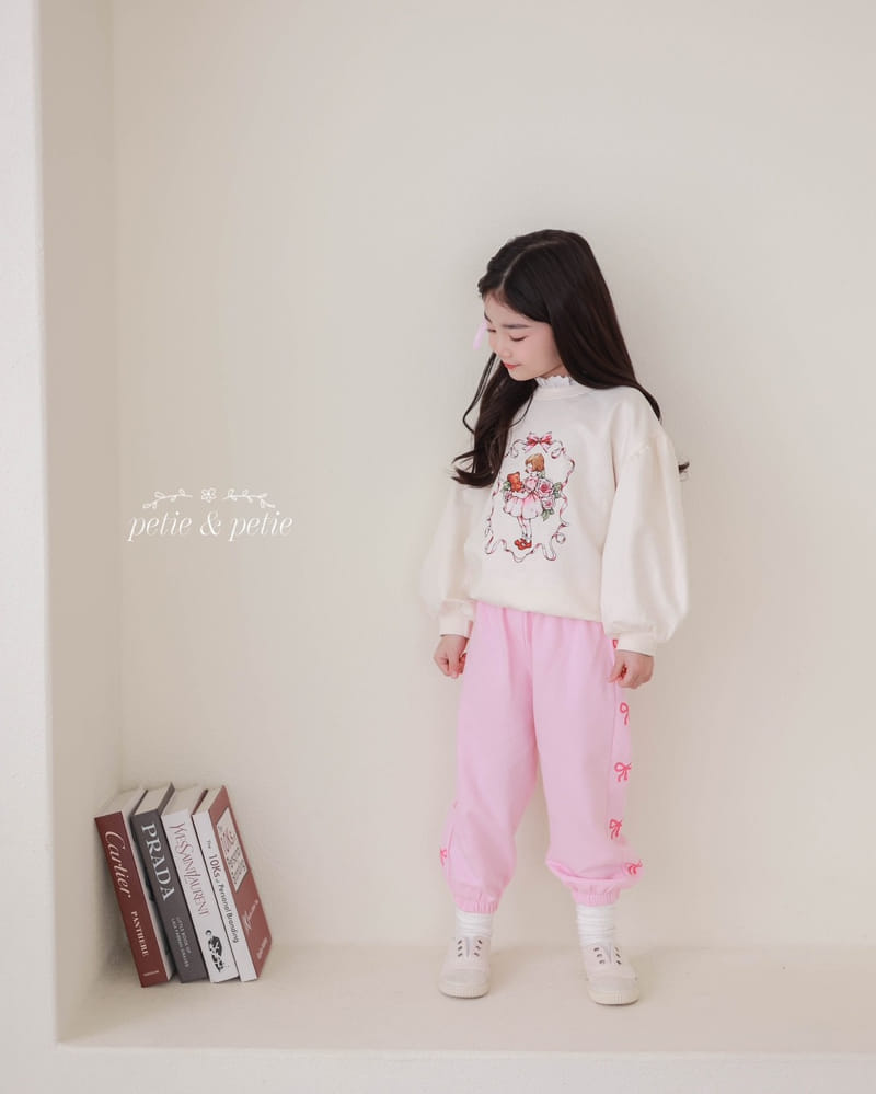 Petit & Petit - Korean Children Fashion - #childofig - Lace Girl Sweatshirt - 11
