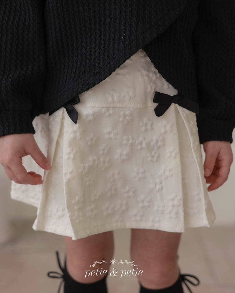 Petit & Petit - Korean Children Fashion - #childofig - Sugar Ribbon Skirt - 10