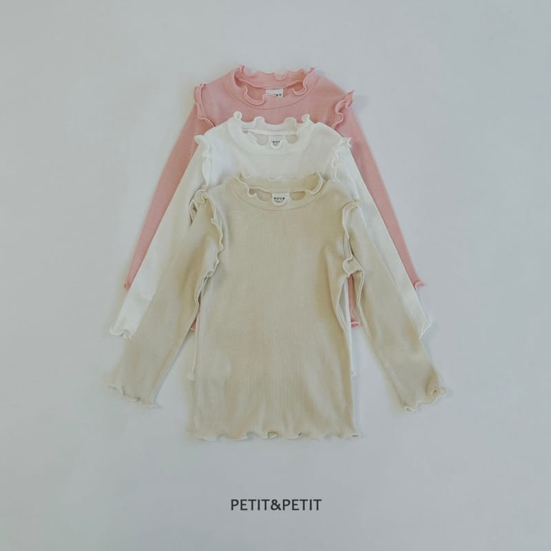 Petit & Petit - Korean Children Fashion - #childrensboutique - Frill Terry Tee - 8