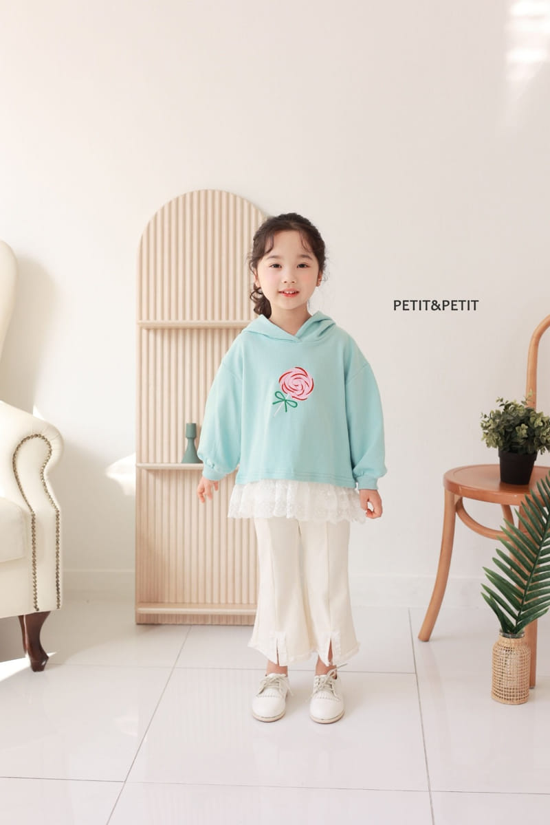 Petit & Petit - Korean Children Fashion - #childrensboutique - Candy Lace Hoody Tee - 5