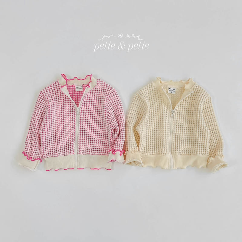 Petit & Petit - Korean Children Fashion - #childrensboutique - Square Zip Up Cardigan - 2