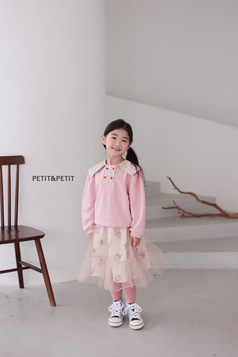 Petit & Petit - Korean Children Fashion - #designkidswear - Tulip Collar Tee - 7