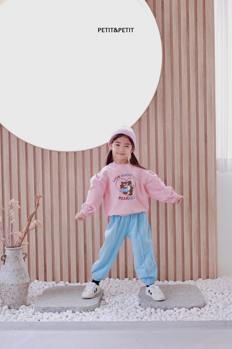 Petit & Petit - Korean Children Fashion - #designkidswear - Lovely Bear Sweatshirt - 5