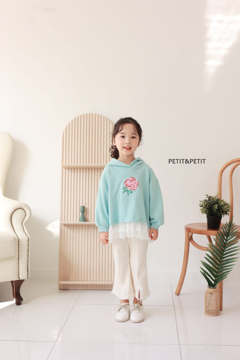 Petit & Petit - Korean Children Fashion - #discoveringself - Candy Lace Hoody Tee - 7