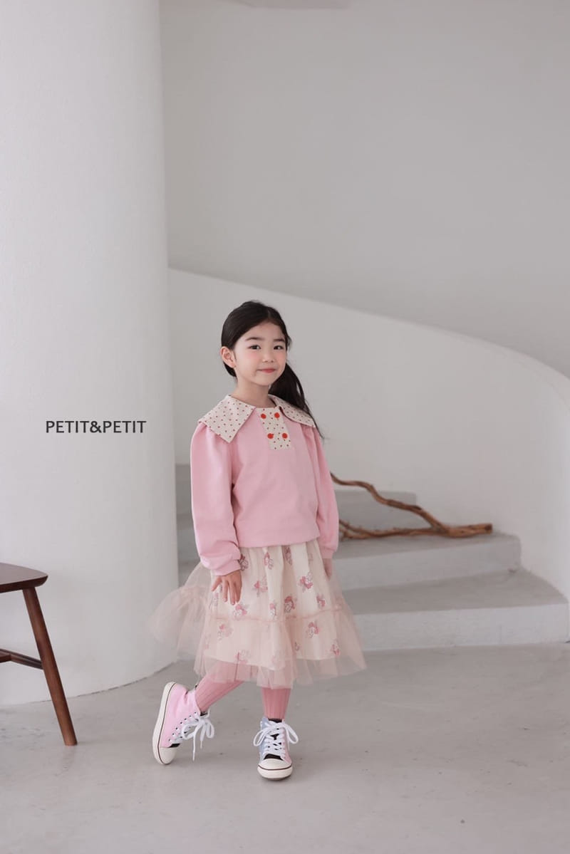 Petit & Petit - Korean Children Fashion - #fashionkids - Tulip Collar Tee - 9