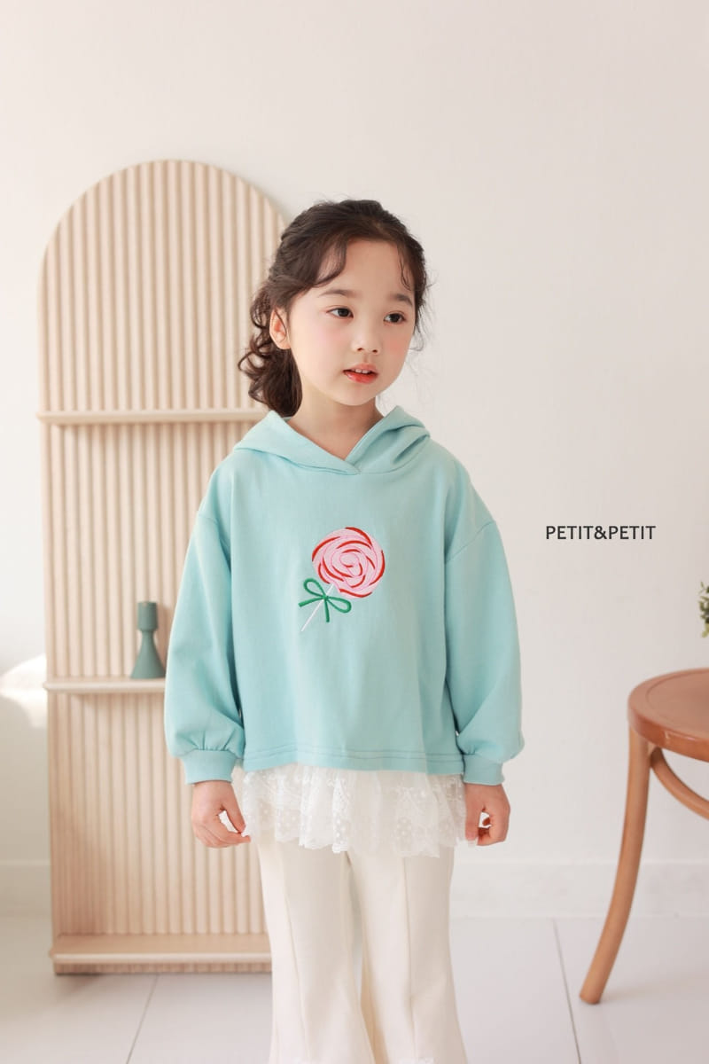 Petit & Petit - Korean Children Fashion - #fashionkids - Candy Lace Hoody Tee - 8