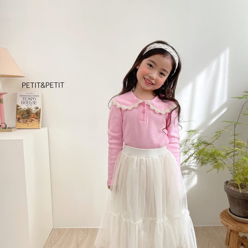 Petit & Petit - Korean Children Fashion - #fashionkids - Eyelet Blouse - 11