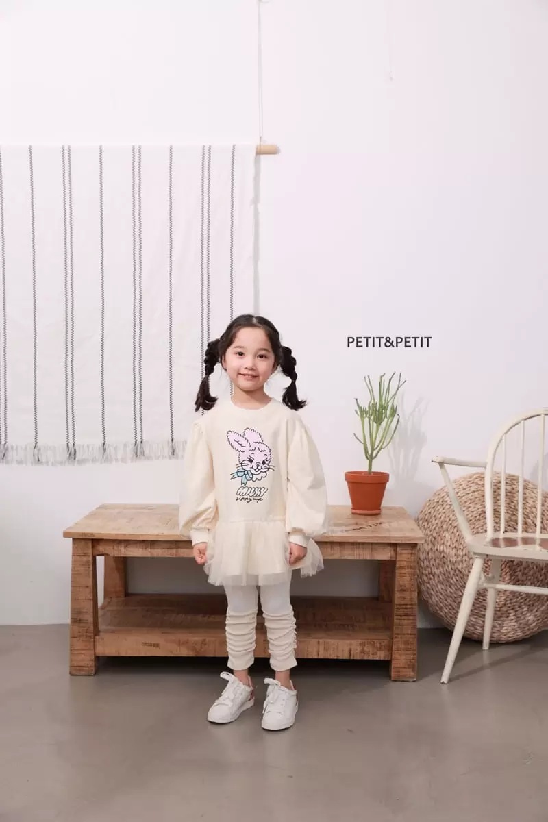 Petit & Petit - Korean Children Fashion - #fashionkids - Bunny Sha Long Tee - 8