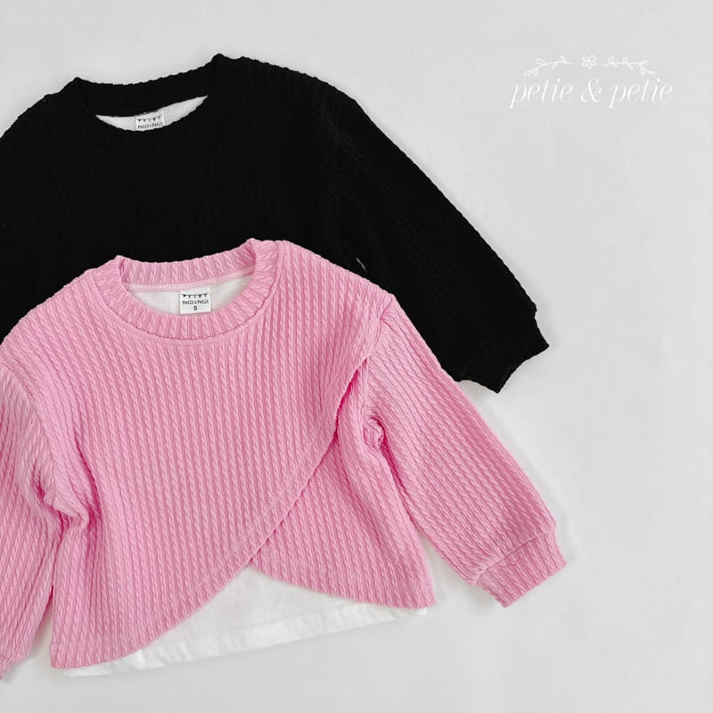 Petit & Petit - Korean Children Fashion - #fashionkids - Layered Sweatshirt - 3