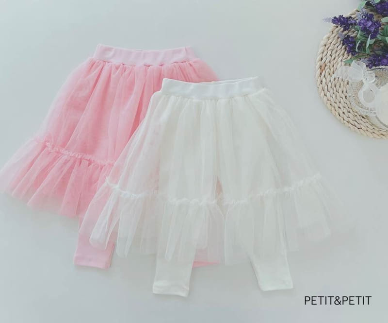 Petit & Petit - Korean Children Fashion - #fashionkids - Sha Skirt Leggings
