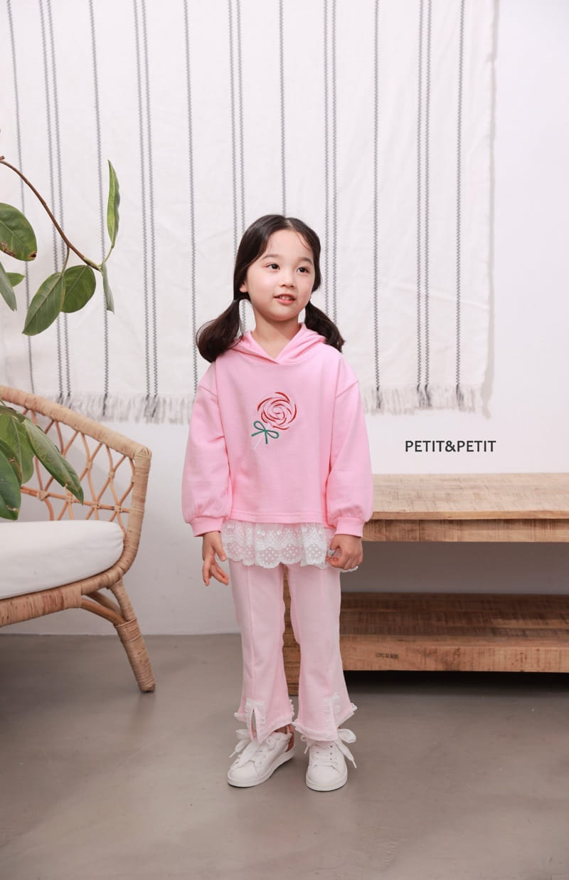Petit & Petit - Korean Children Fashion - #kidsstore - Candy Lace Hoody Tee - 10