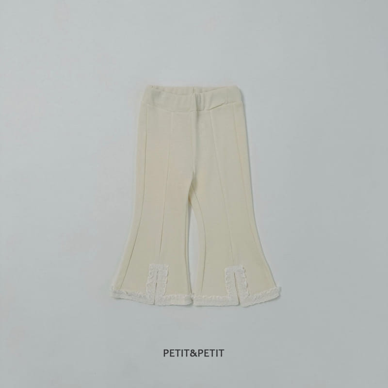 Petit & Petit - Korean Children Fashion - #kidsstore - Slit Lace Pants - 3