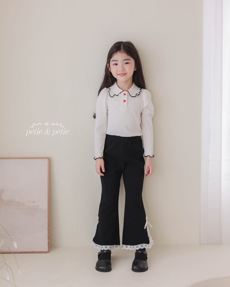Petit & Petit - Korean Children Fashion - #kidsstore - Bane Collar Tee - 11